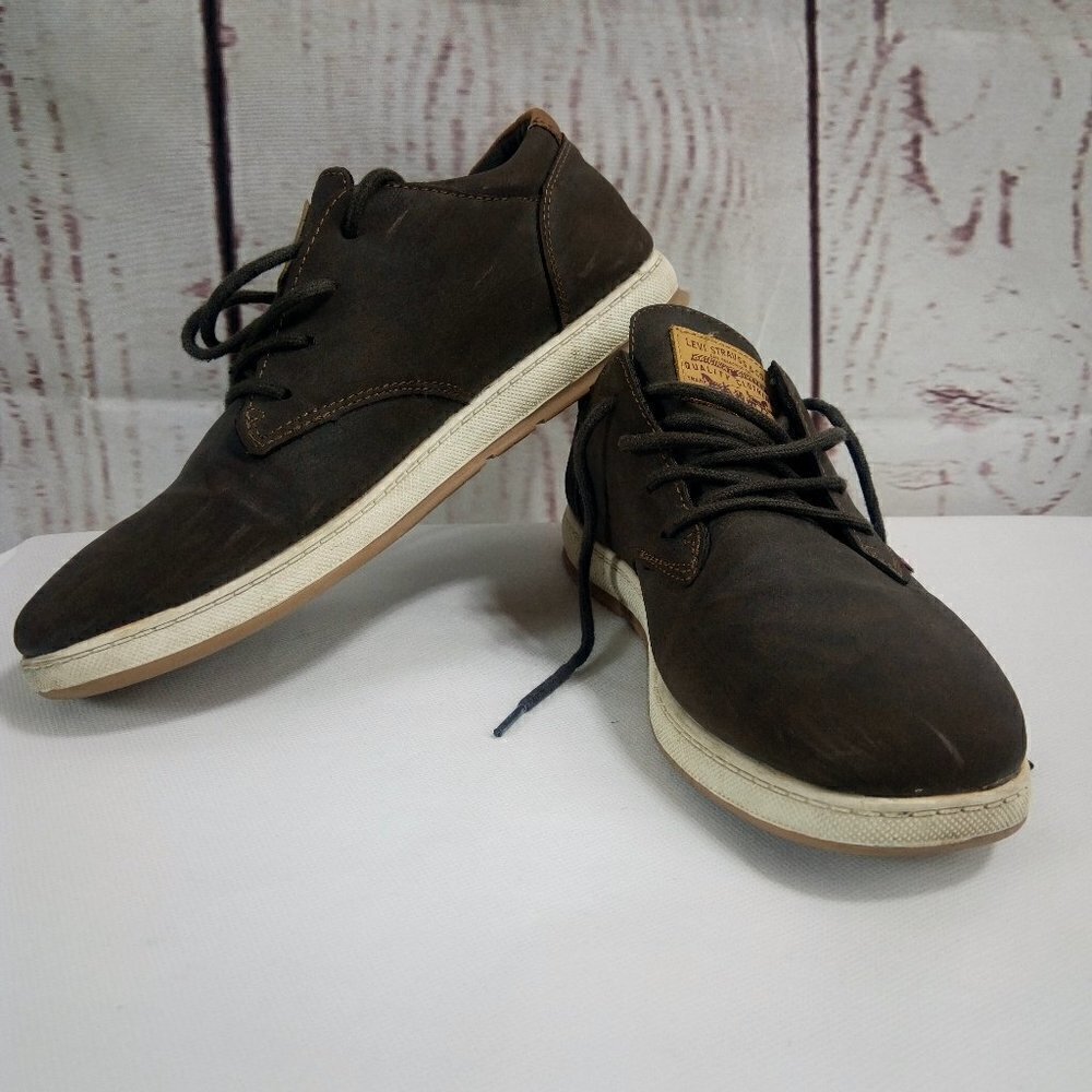 Levi's Men's Brown Casual Fashion Sneaker Shoes